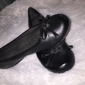 SafeTstep black work Flats size 6